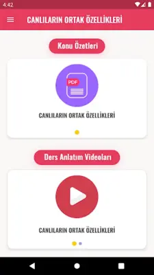 Dersler Cepte android App screenshot 4